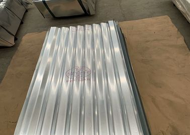 толщина ASTM A653 0.15-1.5mm гальванизировала рифленые настилая крышу листы