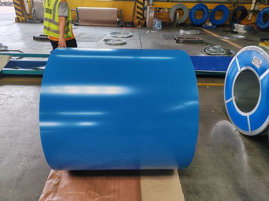 Купить Высокопрочная Prepainted сталь цвета PVDF свертывает спиралью 1250mm для конструкции online manufacture
