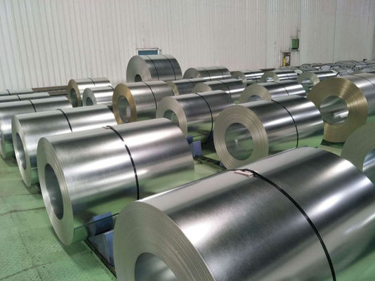 Купить Hot Dipped Galvanized Steel Coils with Yield Strength 195-420N/mm2, Elongation 12-25%, and Width 1000-1250mm for HVAC and Ventilation Systems online manufacture