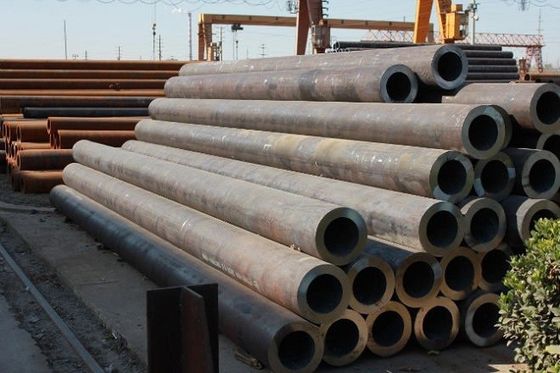 Купить ASTM A53 BS1387 DIN2244 Круглое сварное стальное трубопроводное устройство 5.8M / 6M для структурных и инженерных применений online manufacture