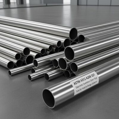 Купить ASTM A312 A213 A269 Бесшовные стальные трубы и трубки из нержавеющей стали 321 для систем теплообмена online manufacture