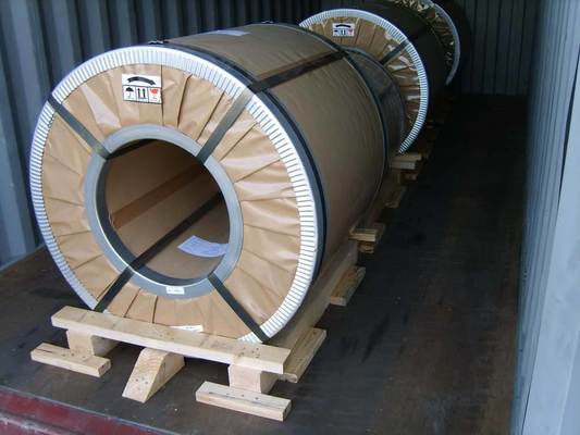 Купить 0,35–1,50 мм JIS C2552 ASTM A677M EN10106 Катушка из неориентированной кремниевой стали шириной 1200 мм/1220 мм и весом катушки 10MT для электрооборудования online manufacture