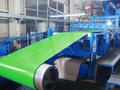 Купить GB/T 12754 Prepainted цветная стальная катушка с полиэфирным покрытием SMP для кровельных и строительных панелей online manufacture