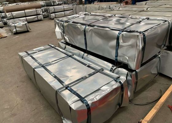 Купить 0.14мм SGCH полнотвердый оцинкованный гофрированный кровельный лист с эффективной шириной 1050мм и цинковым покрытием 30–275г/м² online manufacture