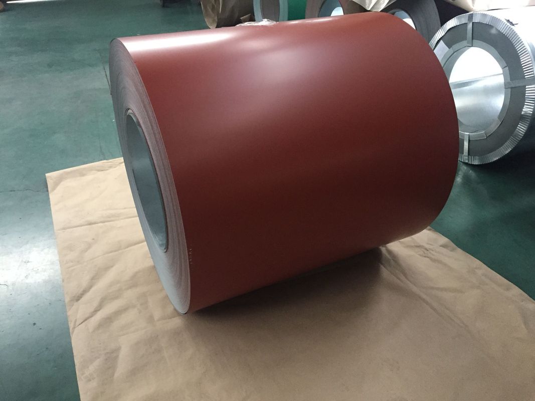 GB/T 12754 Prepainted цветная стальная катушка с полиэфирным покрытием SMP для кровельных и строительных панелей