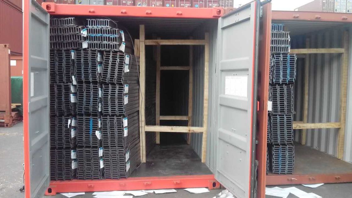 GB700 Q235B Q345B JIS G3101 SS400 Горячо прокатаная стальная I-я балки для конструкционного строительства