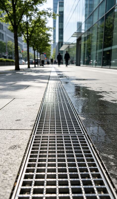 30×3mm Hot Dipped Galvanized Plain Steel Bar Grating for General Industrial Platform